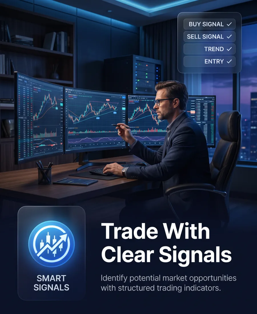 Trade White Clear Signal